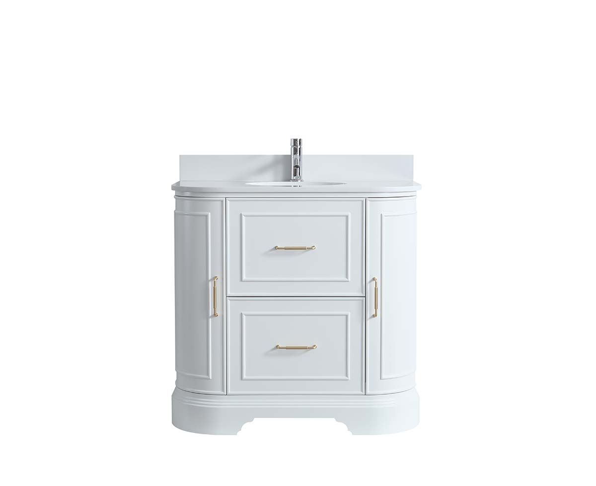 Regency Polymarble Curved 900