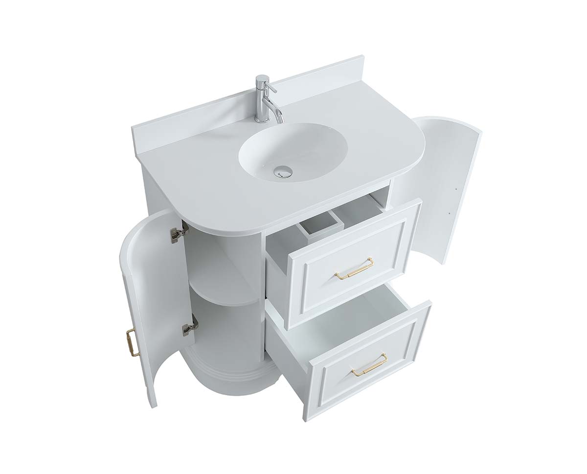 Regency Polymarble Curved 900 - Image 3