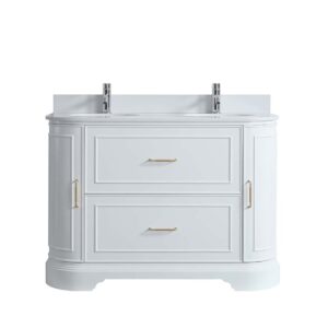 Regency Polymarble Curved Double 1200