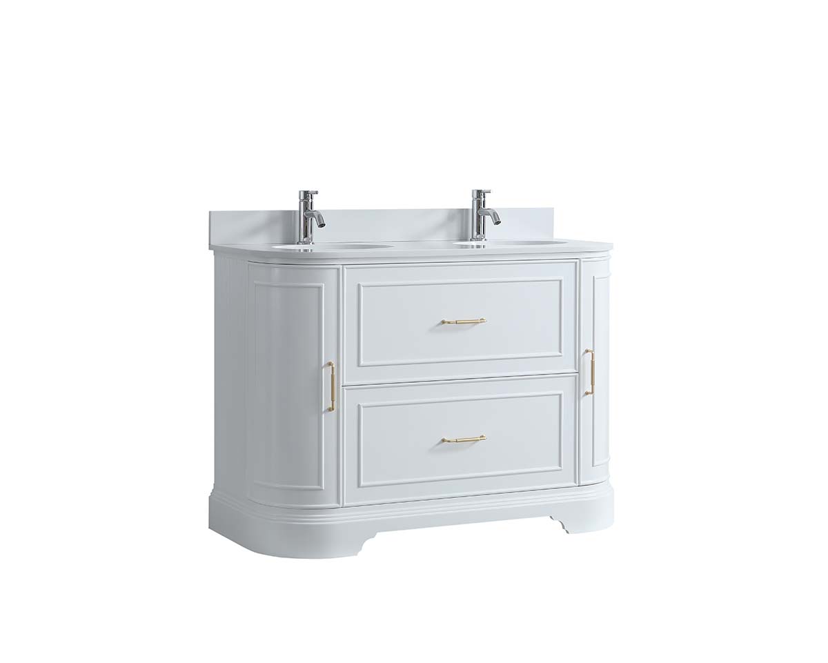 Regency Polymarble Curved Double 1200 - Image 2